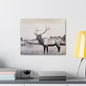 Yellowstone Bull Elk Canvas Gallery Wraps 20″ x 16″ 1.25"