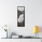 Upper Falls Yellowstone Gallery Canvas Wraps Vertical Frame 12″ x 36″ Premium Gallery Wraps (1.25″) Black