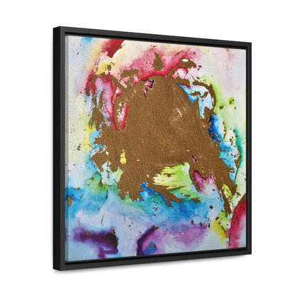 Through The Vapor Gallery Canvas Wraps, Square Frame