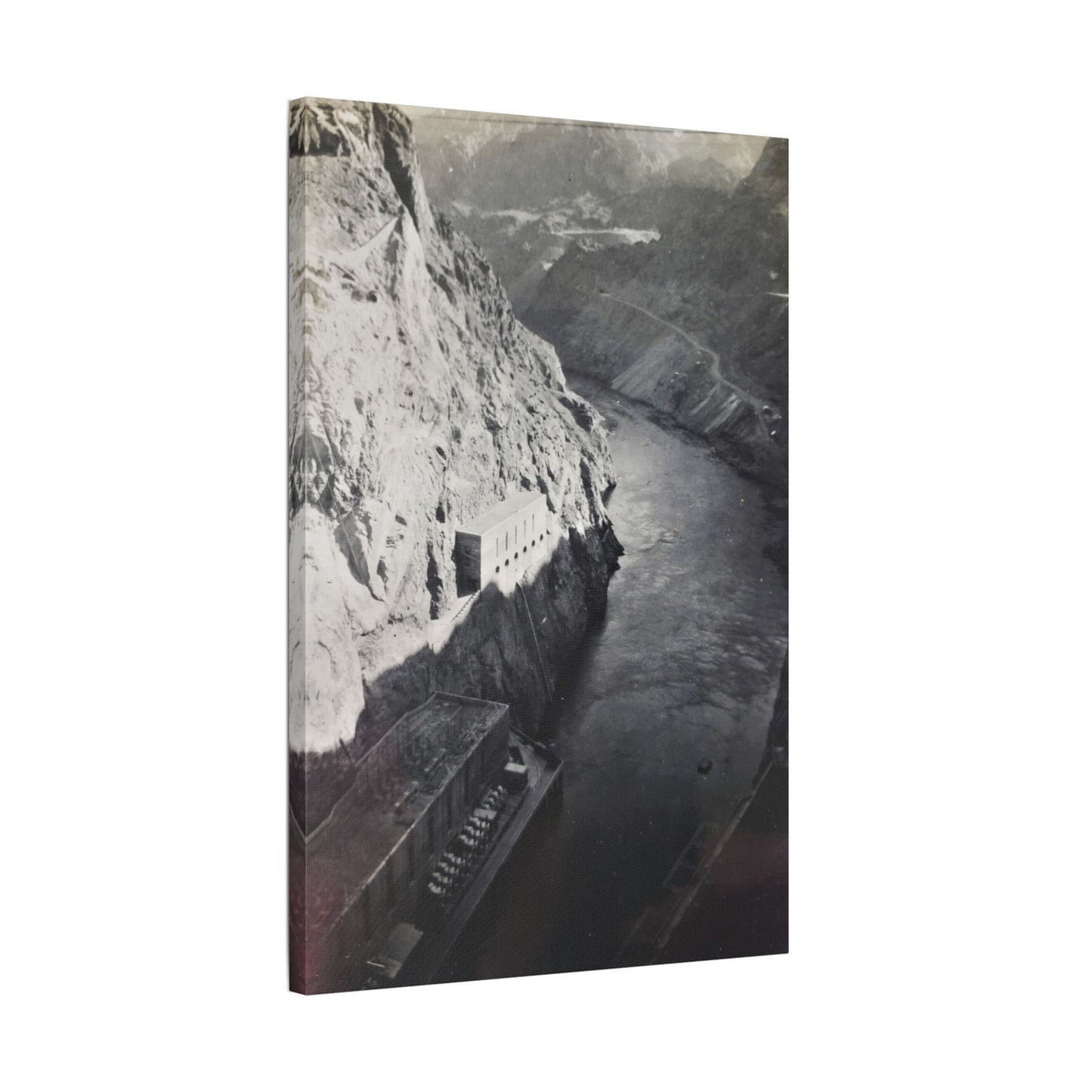 Boulder Dam Satin Canvas, Stretched