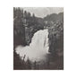 Upper Falls Yellowstone Satin Canvas Stretched 24" x 30" (Vertical) 1.5"