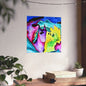 Cat Dog Fine Art Posters 16″ x 16″ Matte