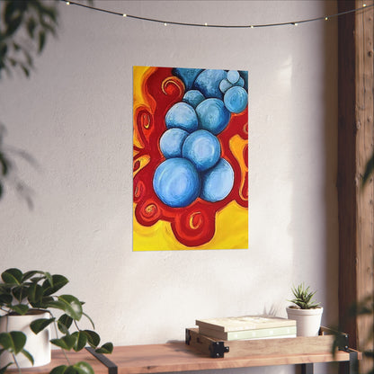 Blue Balls Fine Art Posters