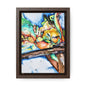 Owl In Flight Gallery Canvas Wraps, Vertical Frame 5″ x 7″ Premium Gallery Wraps (1.25″)