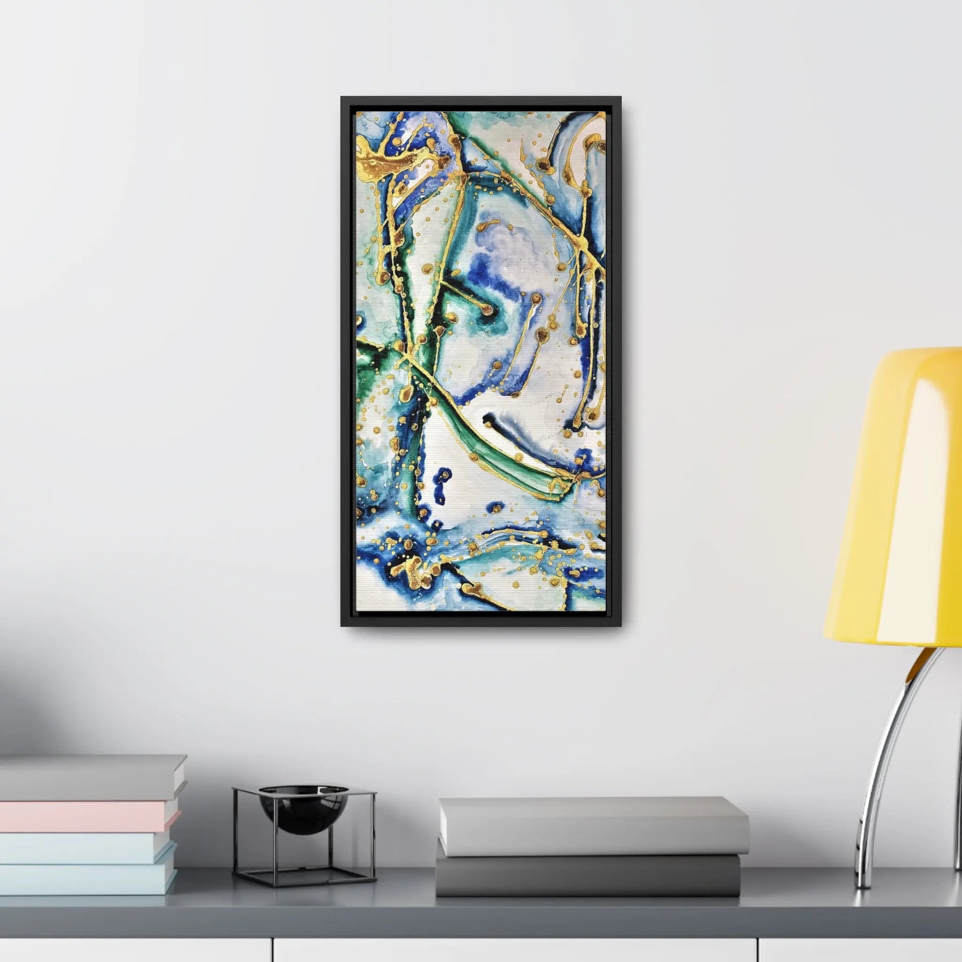 Blue Willow Gallery Canvas Wraps, Vertical Frame