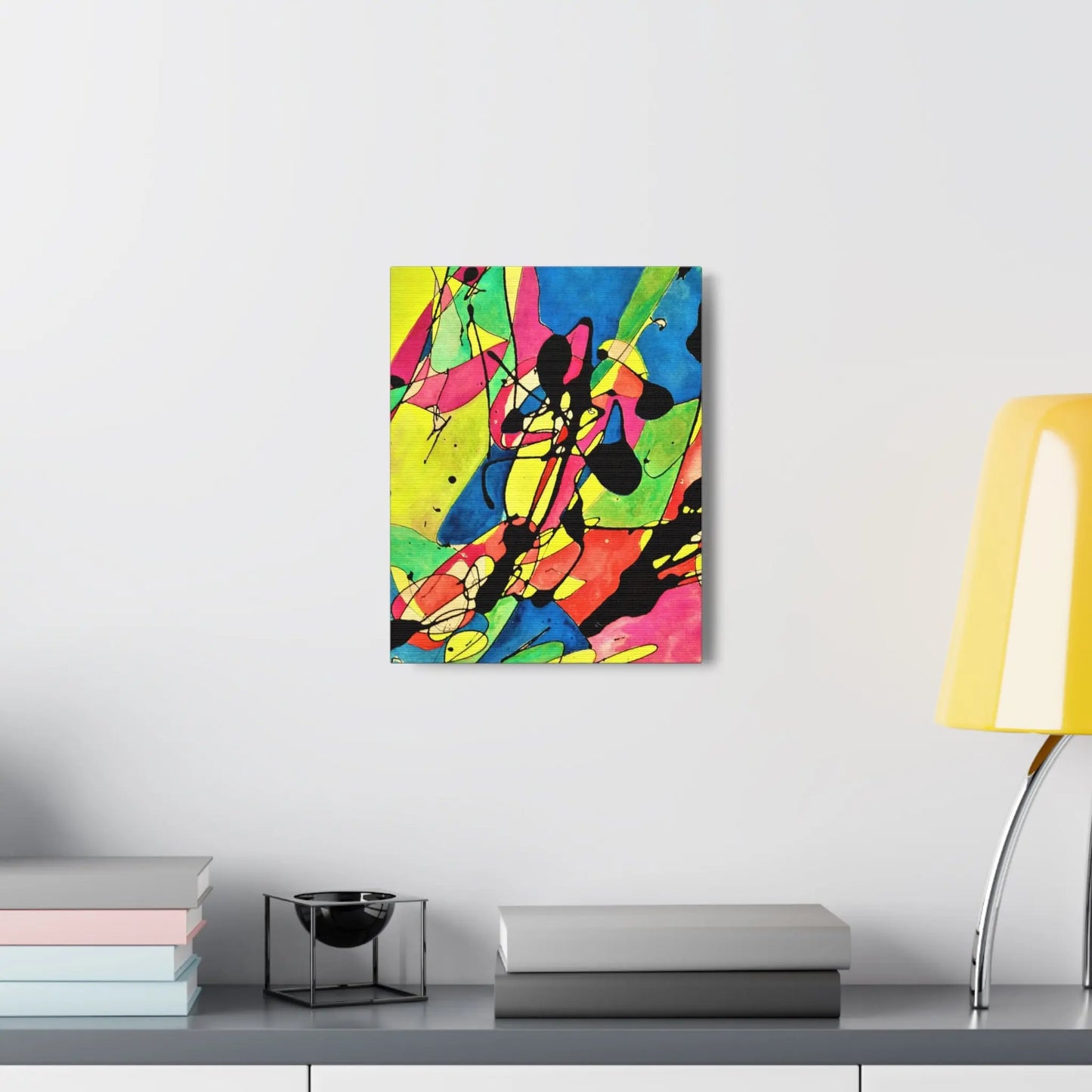 Exploding Earth Canvas Gallery Wraps 11″ x 14″ 1.25"