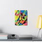 Exploding Earth Canvas Gallery Wraps 11″ x 14″ 1.25"