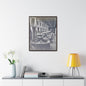 Boulder Dam Powerhouse Gallery Canvas Wraps Vertical Frame 24″ x 30″ 1.25" Walnut