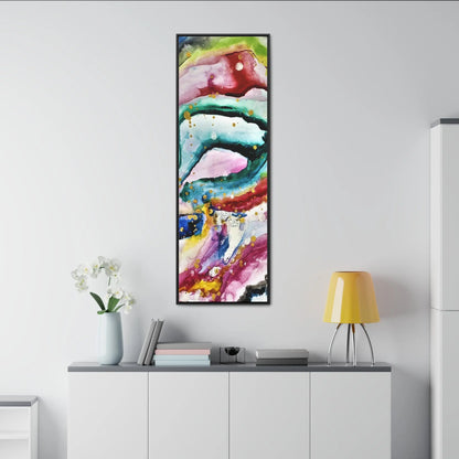 Cosmic Face Gallery Canvas Wraps, Vertical Frame