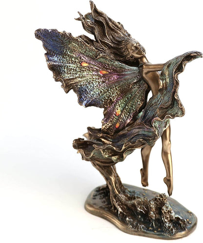 Where Moonbeams Fall (Bronze) Figurine - - Fairy Figurines