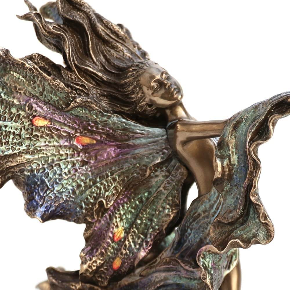 Where Moonbeams Fall (Bronze) Figurine - - Fairy Figurines
