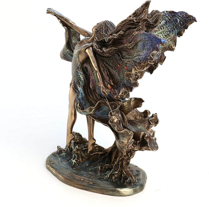 Where Moonbeams Fall (Bronze) Figurine - - Fairy Figurines