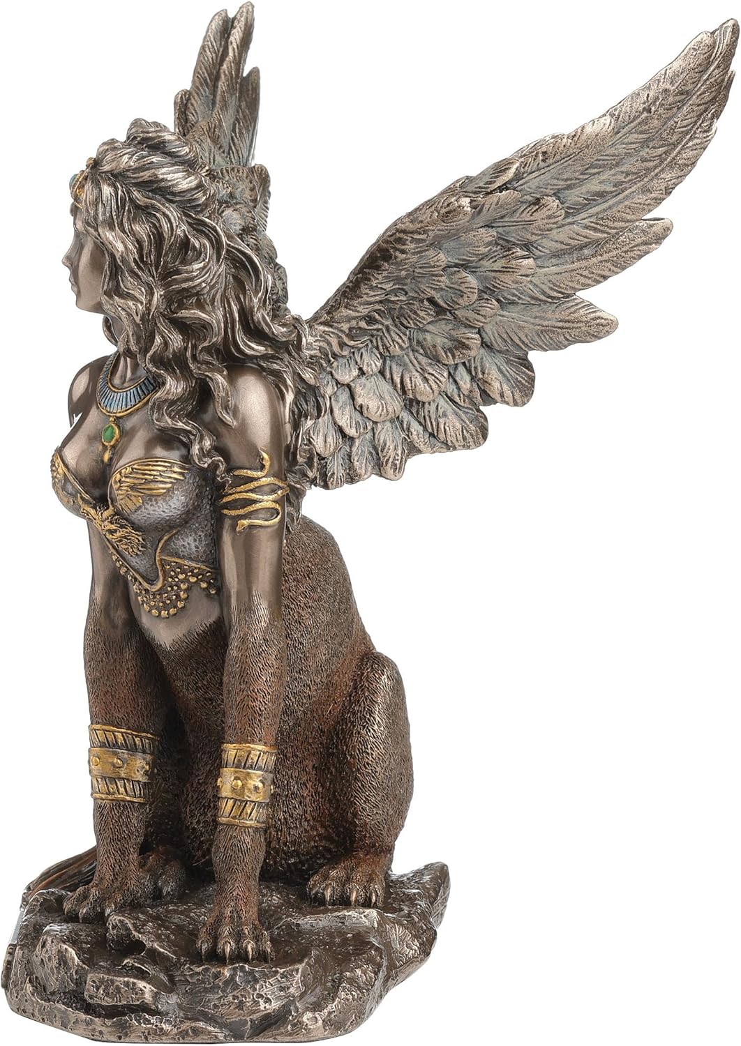 Greek Sphinx, Riddler of Thebes Figurine - - Fairy Figurines