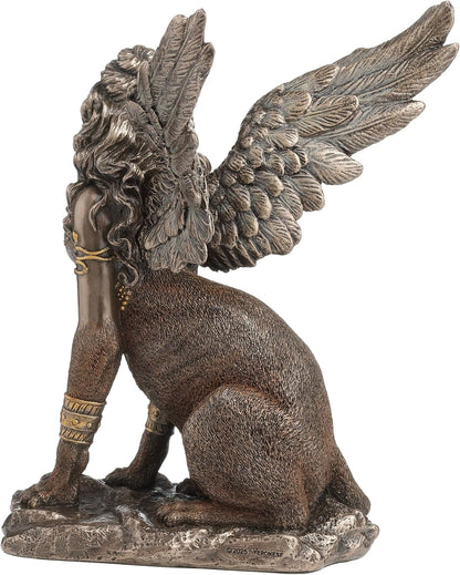 Greek Sphinx, Riddler of Thebes Figurine - - Fairy Figurines