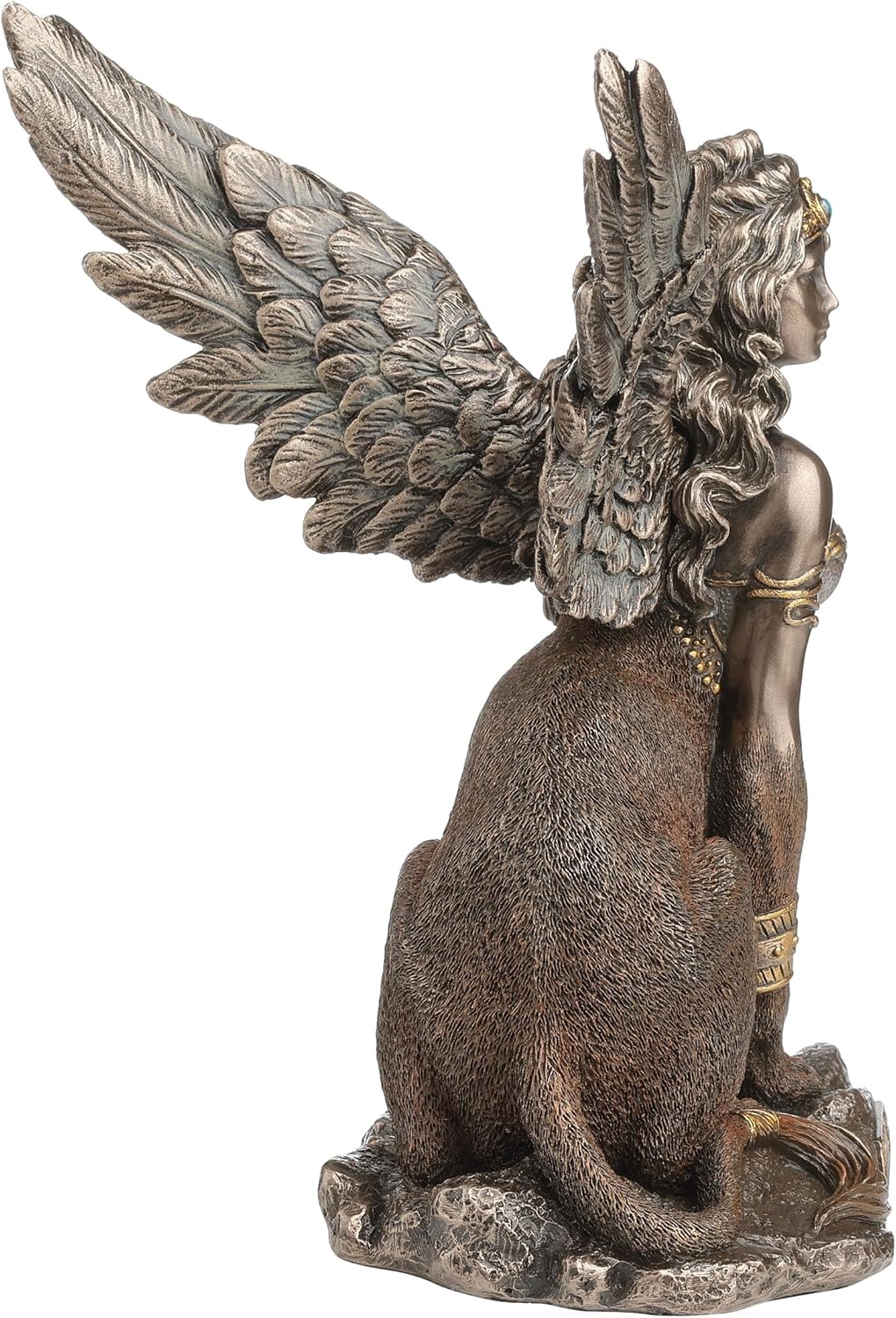 Greek Sphinx, Riddler of Thebes Figurine - - Fairy Figurines
