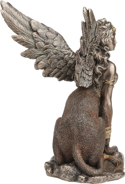 Greek Sphinx, Riddler of Thebes Figurine - - Fairy Figurines