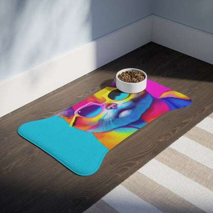 Trippy Cat Pet Feeding Mats