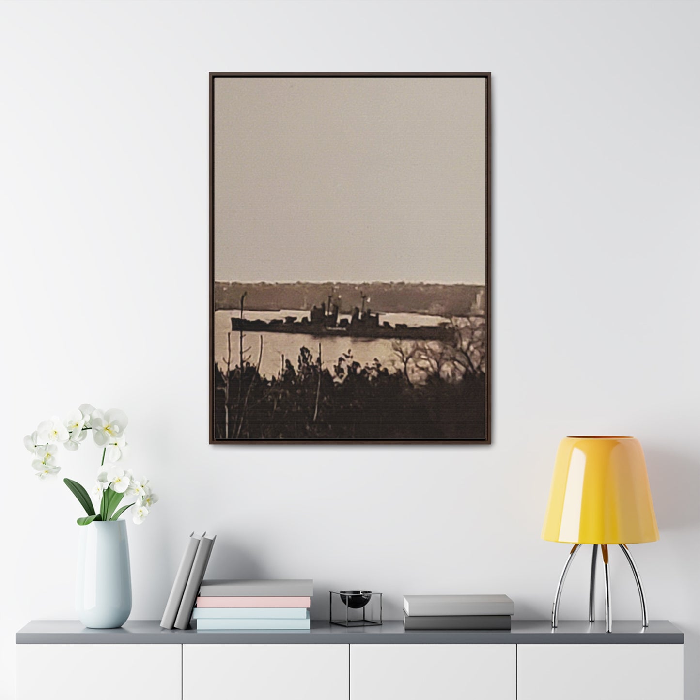 Navy Day New York October 27th 1945 Gallery Canvas Wraps, Vertical Frame