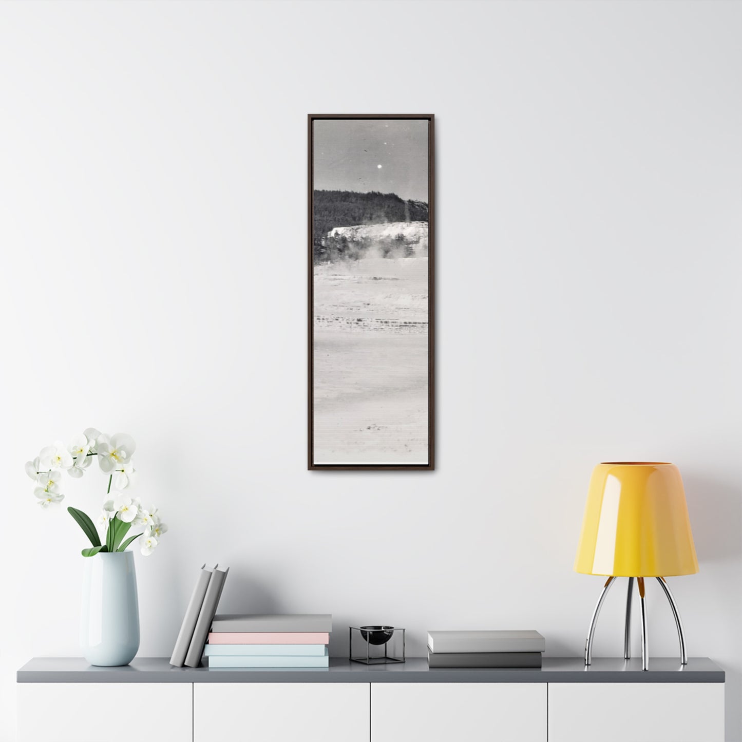 Mammoth Hot Springs Yellowstone Gallery Canvas Wraps, Vertical Frame