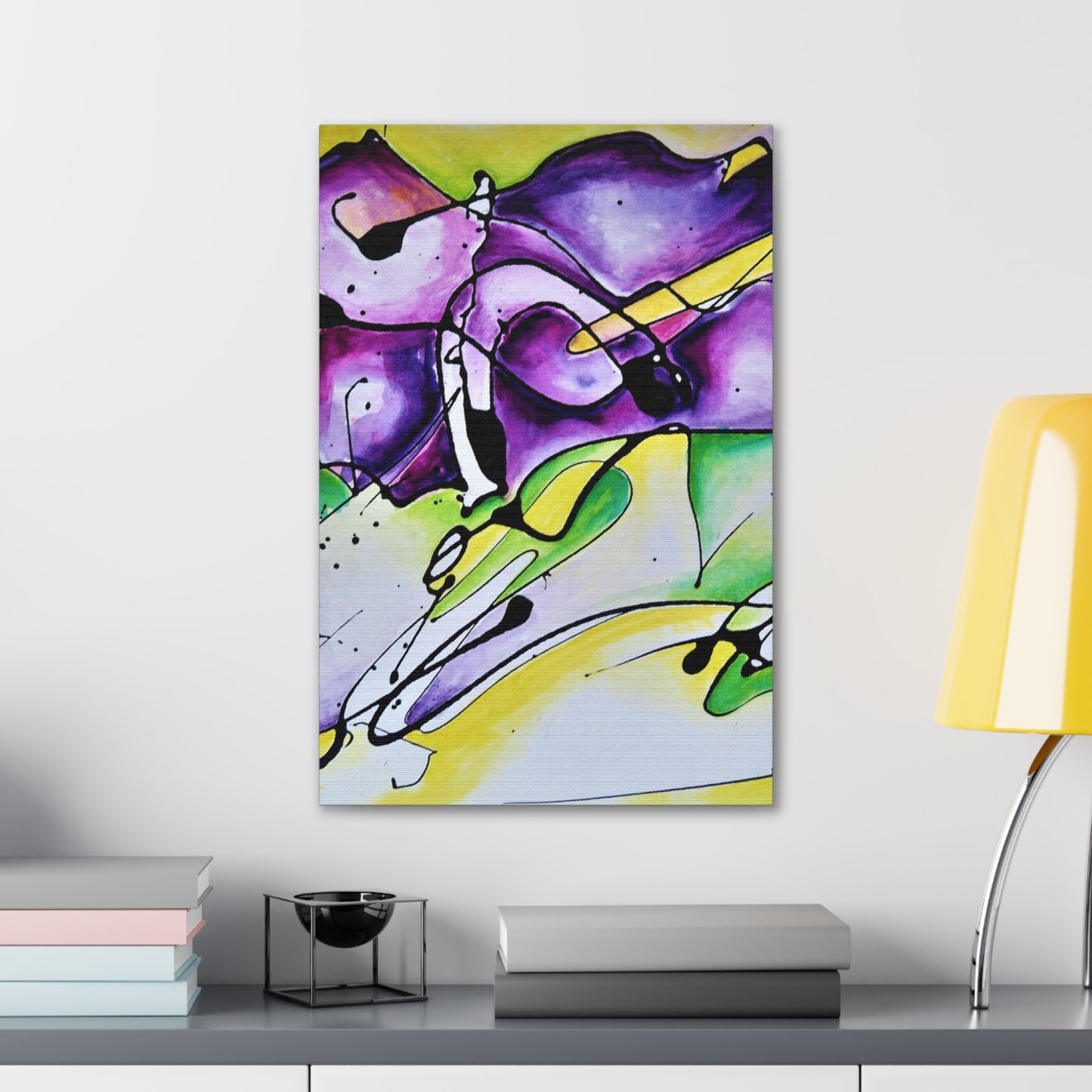 Purple Mountains Canvas Gallery Wraps