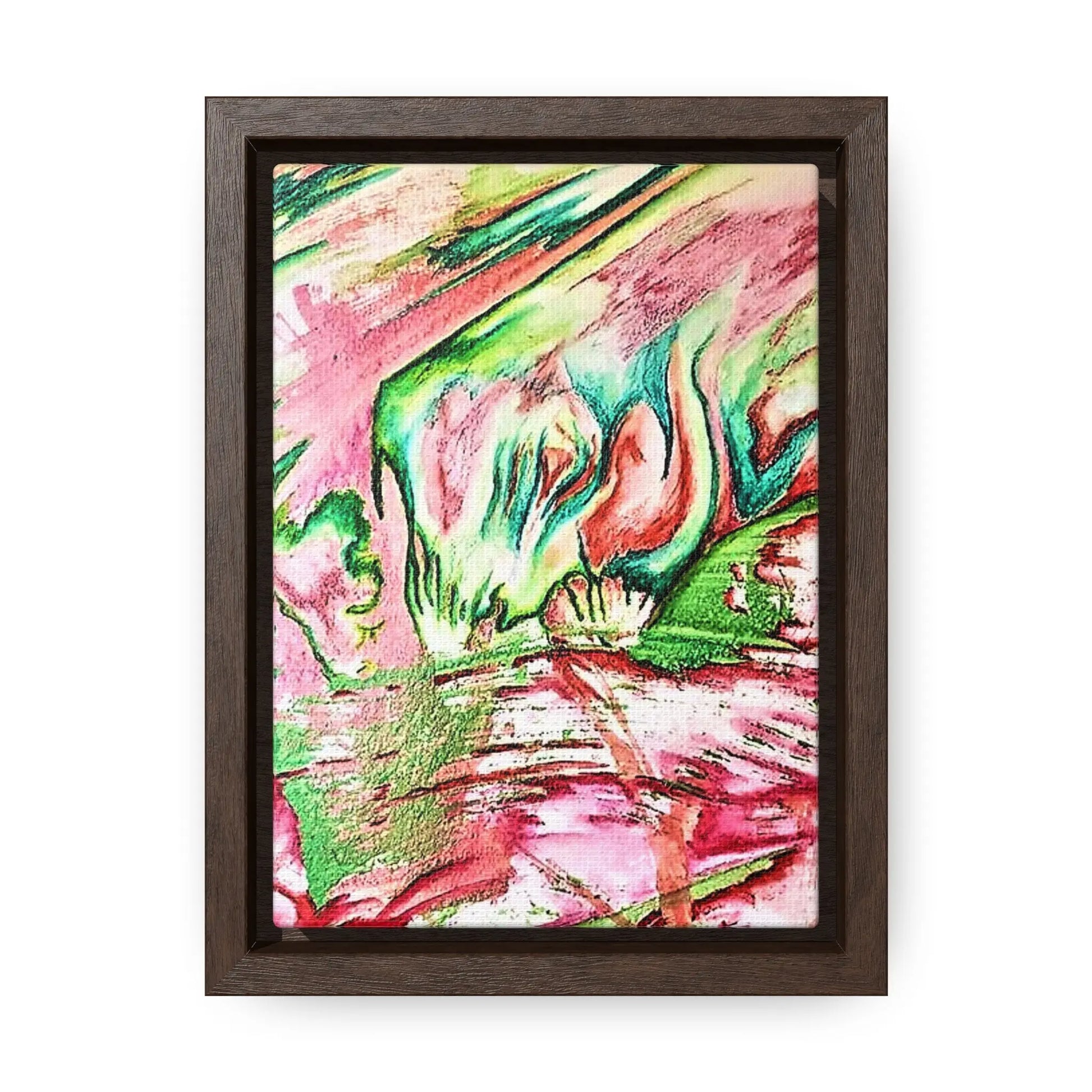 Pink Forest Gallery Canvas Wraps, Vertical Frame 5″ x 7″ Premium Gallery Wraps (1.25″)