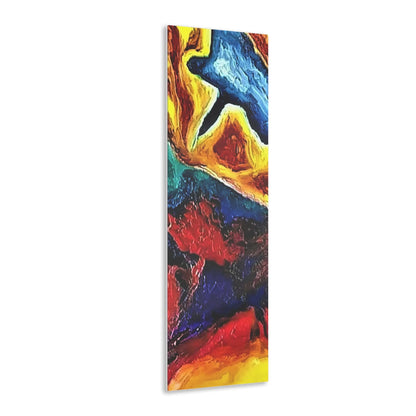 Cavern Acrylic Prints 12" x 36" (Vertical) Glossy