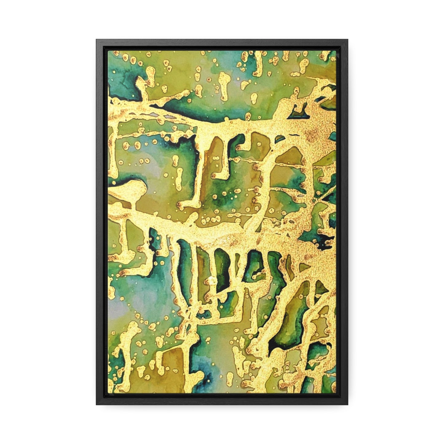 Acid Rain Gallery Canvas Wraps, Vertical Frame