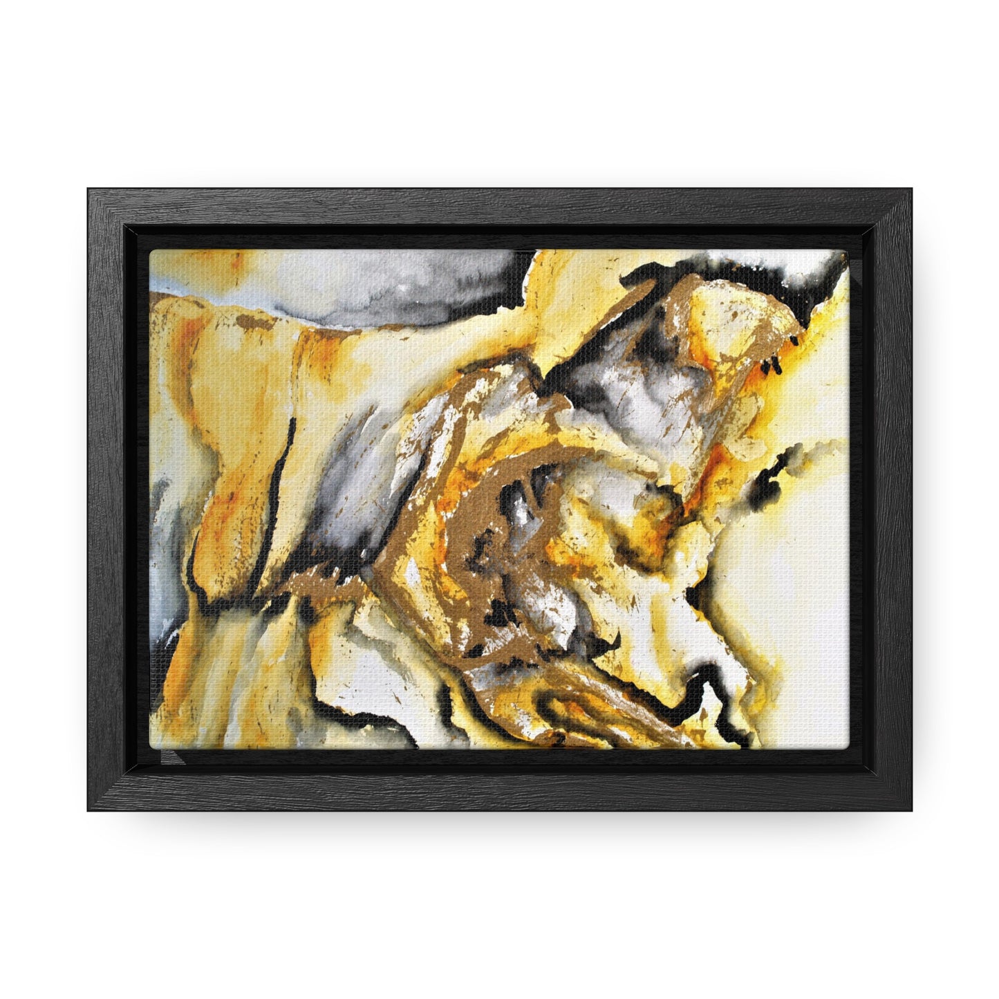 Tiger Stripe Gallery Canvas Wraps, Horizontal Frame