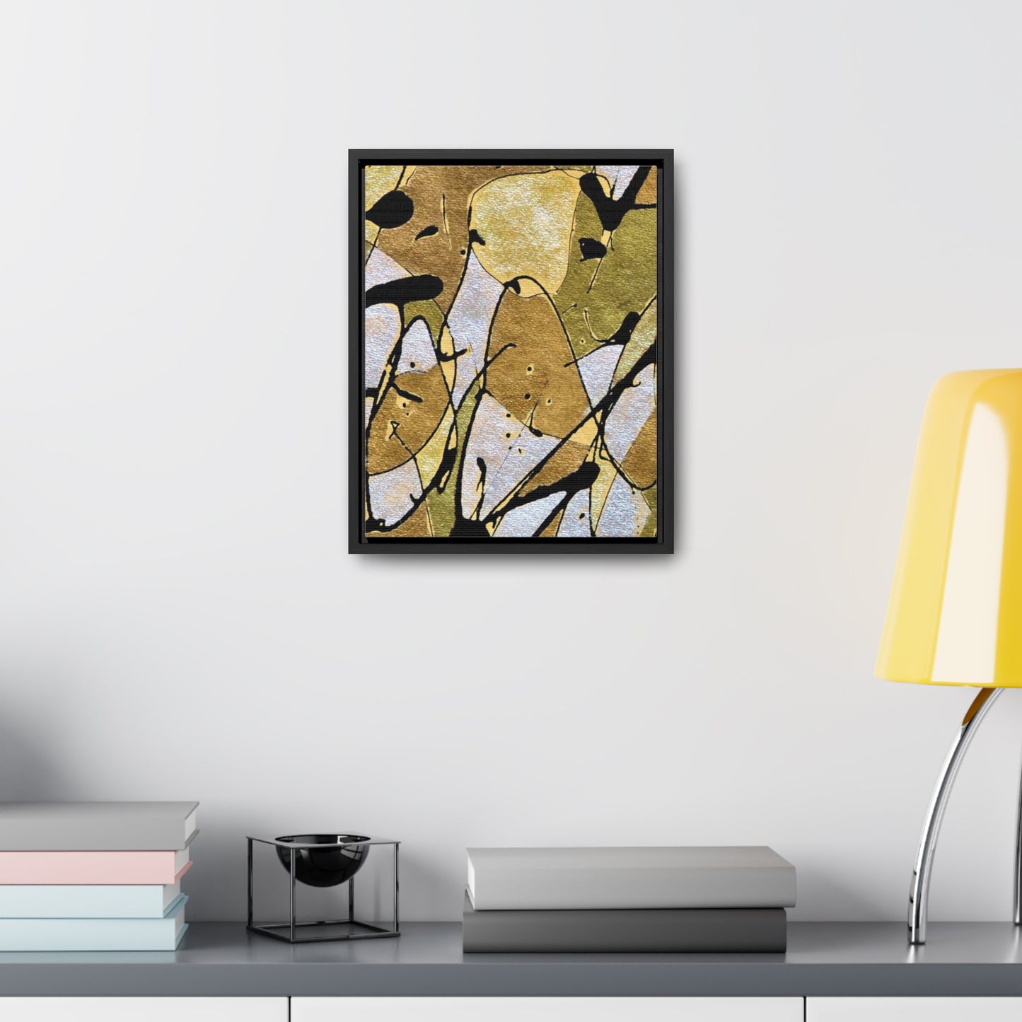 Gold Rush Gallery Canvas Wraps, Vertical Frame