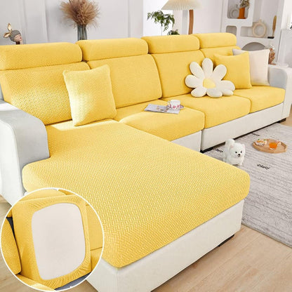 Jonuiony Yellow Large 1 Seat Universal Sofa Slipcover Wear-Resistant Sofa Cover - - slip cover