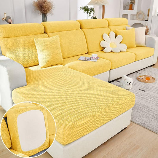 Jonuiony Yellow Large 1 Seat Universal Sofa Slipcover Wear-Resistant Sofa Cover - - slip cover