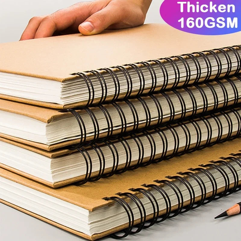 Thick Paper Spiral Sketchbook