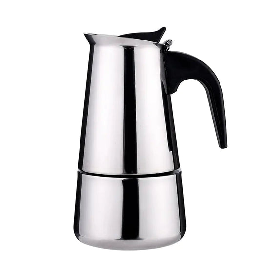 Italian Moka Pot Stainless Steel Coffee Maker - Kia Day Design