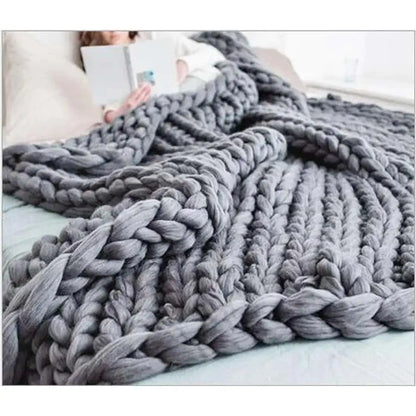 Zen Weighted Knit Blanket