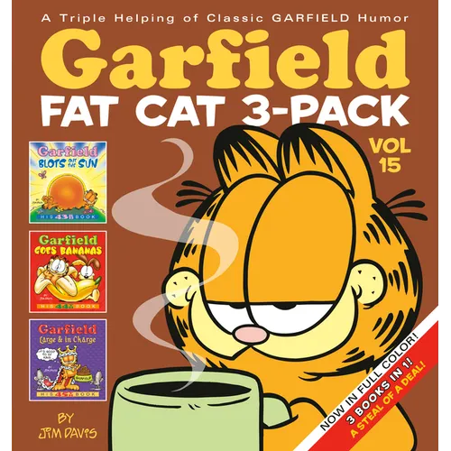 Garfield Fat Cat 3-Pack #15 - Paperback- Books by splitShops- {{Product type}}