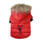 Warm Winter Dog Coats Red Extra Small