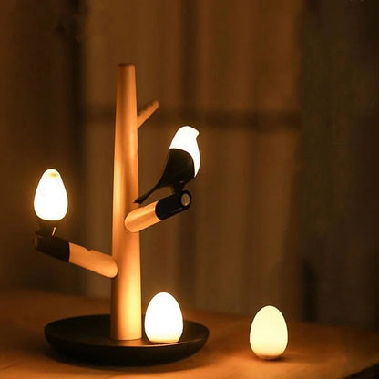 Chinese Style Lucky Bird LED Night Lamp Kia Day Design