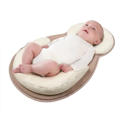 Portable Baby Crib Creamy White