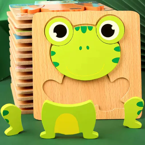 3D Animal Puzzle Set - Kia Day Design