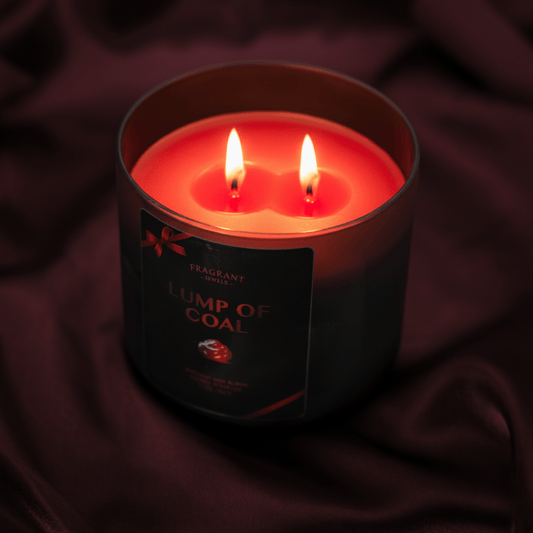 Lump of Coal - Jewel Candle - - Jewel Candle