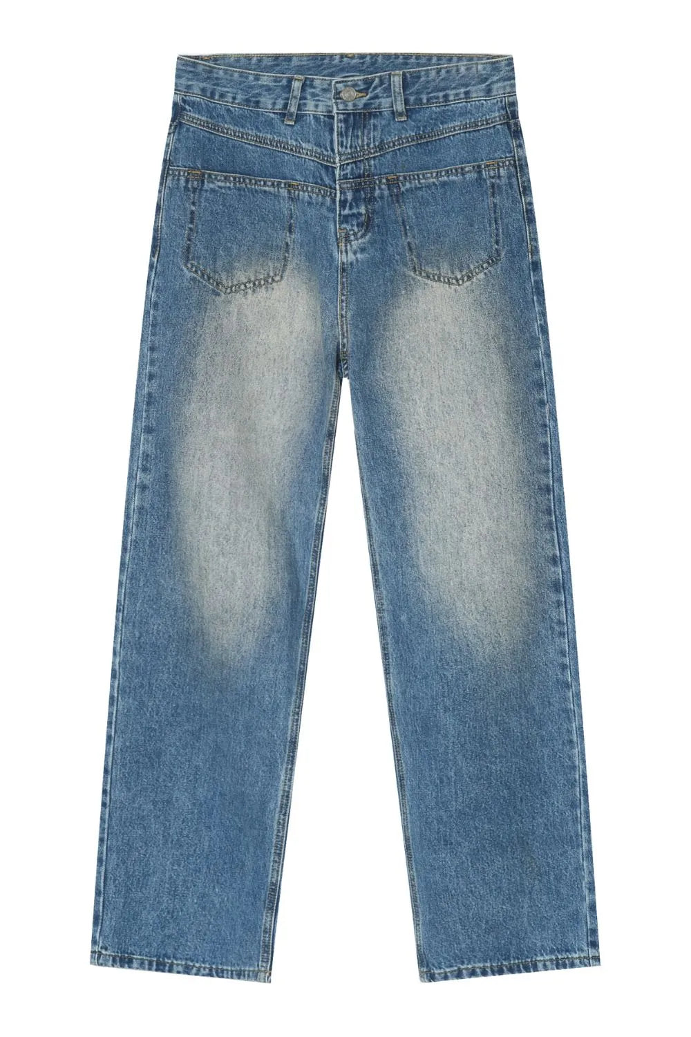 Men's Mid Rise Jeans - -