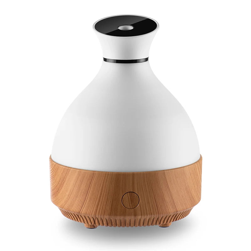 Diffuser Aroma Electric Essential Oil Wood Grain Humidifier