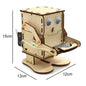 Robot Coin-Eating Wooden DIY Model for STEM Education - A - STEM Toy