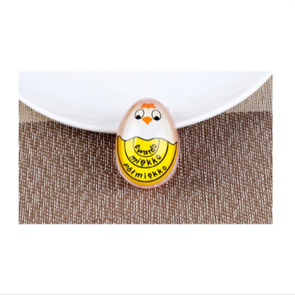 Color-Changing Cartoon Egg Timer - Yellow - egg timer