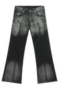Pocketed High Waist Jeans - Dark -