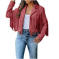 European And American Women's Short Coat- Social Buzz eSIMs- {{Product type}}