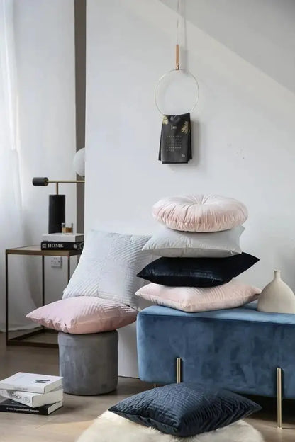 Velvet Throw Pillows, Velvet Minimalistic