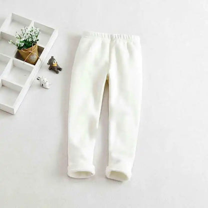 Girls Cotton Candy Color Pants white