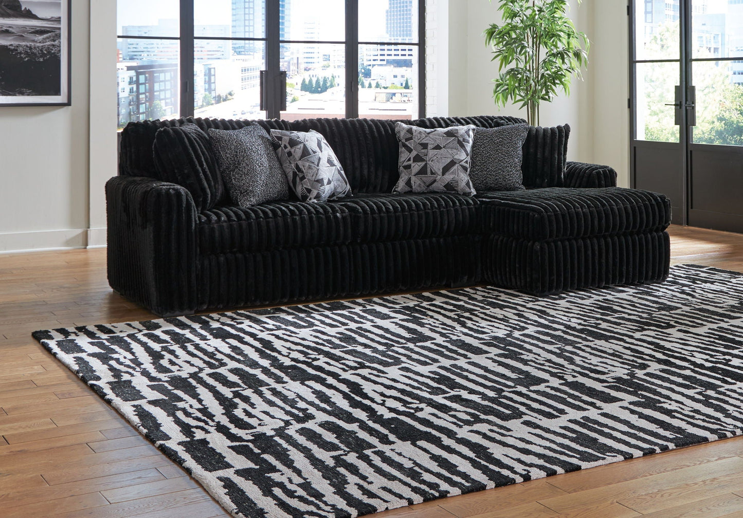 Midnight-Madness - Sectional - - Stationary Sectionals