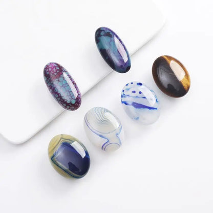 Crystal Agate Pulls Knobs Genuine Agate Drawer Knobs